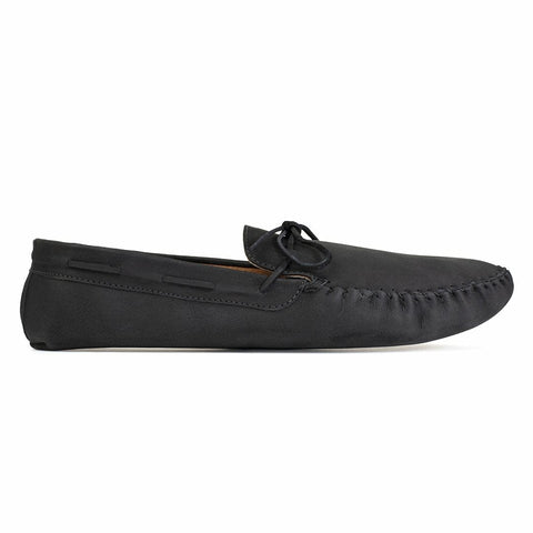 Men's leather moccasins